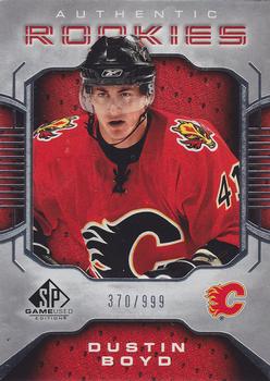 2006-07 SP Game Used #157 Dustin Boyd Front