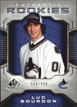 2006-07 SP Game Used #158 Luc Bourdon Front