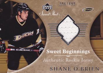 2006-07 Upper Deck Sweet Shot #101 Shane O'Brien Front