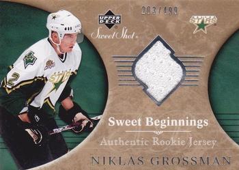 2006-07 Upper Deck Sweet Shot #119 Nicklas Grossman Front