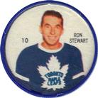 1960-61 Shirriff Coins #10 Ron Stewart Front