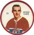 1960-61 Shirriff Coins #21 Jacques Plante Front
