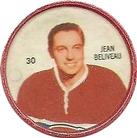 1960-61 Shirriff Coins #30 Jean Beliveau Front