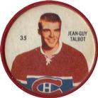 1960-61 Shirriff Coins #35 Jean-Guy Talbot Front