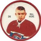 1960-61 Shirriff Coins #38 Bill Hicke Front