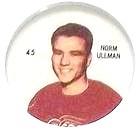 1960-61 Shirriff Coins #45 Norm Ullman Front