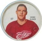 1960-61 Shirriff Coins #57 Howie Glover Front