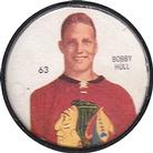 1960-61 Shirriff Coins #63 Bobby Hull Front