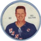 1960-61 Shirriff Coins #82 Red Sullivan Front