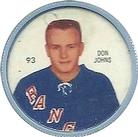 1960-61 Shirriff Coins #93 Don Johns Front