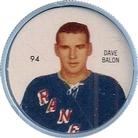 1960-61 Shirriff Coins #94 Dave Balon Front
