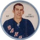 1960-61 Shirriff Coins #97 Lou Fontinato Front
