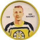 1960-61 Shirriff Coins #108 Don McKenney Front