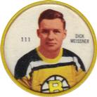 1960-61 Shirriff Coins #111 Dick Meissner Front