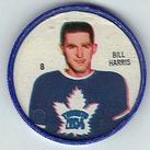 1960-61 Shirriff Coins #8 Billy Harris Front