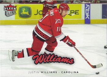 2006-07 Ultra #38 Justin Williams Front