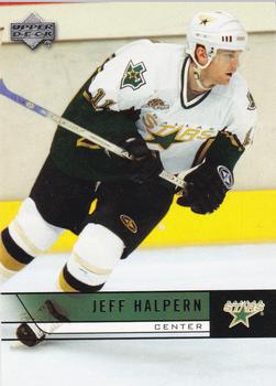 2006-07 Upper Deck #315 Jeff Halpern Front