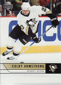 2006-07 Upper Deck #156 Colby Armstrong Front