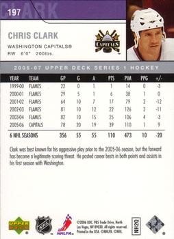 2006-07 Upper Deck #197 Chris Clark Back