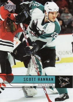 2006-07 Upper Deck #411 Scott Hannan Front