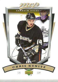 2006-07 Upper Deck MVP #6 Chris Kunitz Front