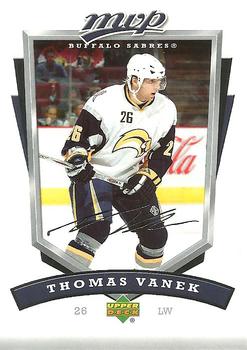 2006-07 Upper Deck MVP #34 Thomas Vanek Front