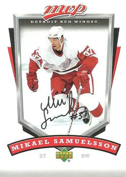 2006-07 Upper Deck MVP #108 Mikael Samuelsson Front