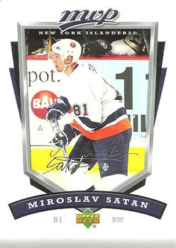 2006-07 Upper Deck MVP #181 Miroslav Satan Front