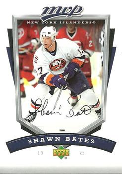 2006-07 Upper Deck MVP #189 Shawn Bates Front