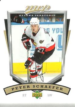 2006-07 Upper Deck MVP #210 Peter Schaefer Front