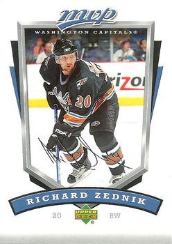 2006-07 Upper Deck MVP #294 Richard Zednik Front