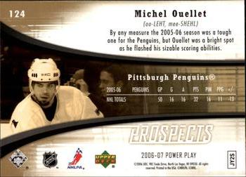2006-07 Upper Deck Power Play #124 Michel Ouellet Back