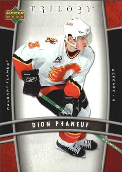 2006-07 Upper Deck Trilogy #17 Dion Phaneuf Front
