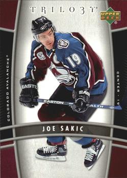 2006-07 Upper Deck Trilogy #24 Joe Sakic Front