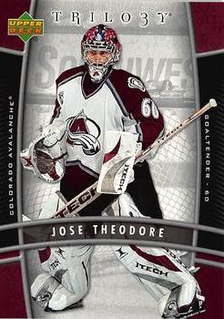 2006-07 Upper Deck Trilogy #25 Jose Theodore Front