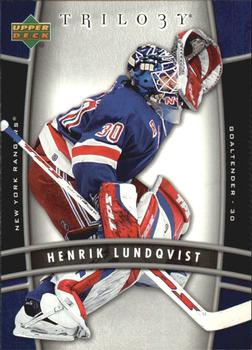 2006-07 Upper Deck Trilogy #65 Henrik Lundqvist Front
