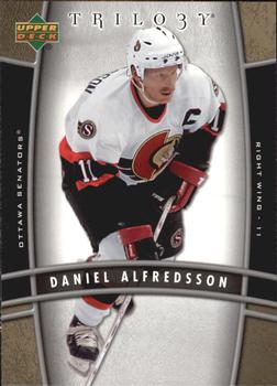 2006-07 Upper Deck Trilogy #67 Daniel Alfredsson Front