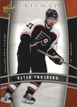 2006-07 Upper Deck Trilogy #71 Peter Forsberg Front