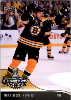 2011 Upper Deck Boston Bruins Stanley Cup Champions #11 Mark Recchi Front