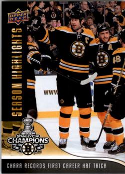 2011 Upper Deck Boston Bruins Stanley Cup Champions #28 Zdeno Chara Front