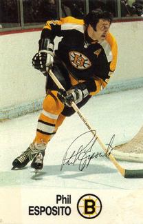 1988-89 Esso NHL All-Star Collection #NNO Phil Esposito Front