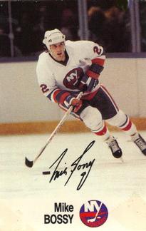 1988-89 Esso NHL All-Star Collection #NNO Mike Bossy Front
