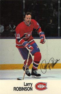 1988-89 Esso NHL All-Star Collection #NNO Larry Robinson Front