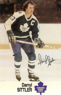 1988-89 Esso NHL All-Star Collection #NNO Darryl Sittler Front
