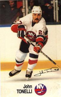 1988-89 Esso NHL All-Star Collection #NNO John Tonelli Front