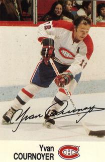 1988-89 Esso NHL All-Star Collection #NNO Yvan Cournoyer Front