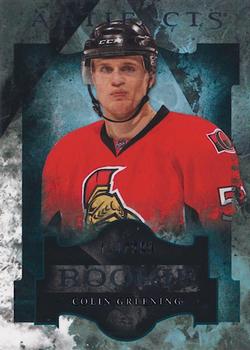 2011-12 Upper Deck Artifacts #183 Colin Greening Front