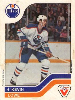 1983-84 Vachon #34 Kevin Lowe Front