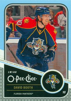 2011-12 O-Pee-Chee #104 David Booth Front