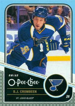 2011-12 O-Pee-Chee #110 B.J. Crombeen Front